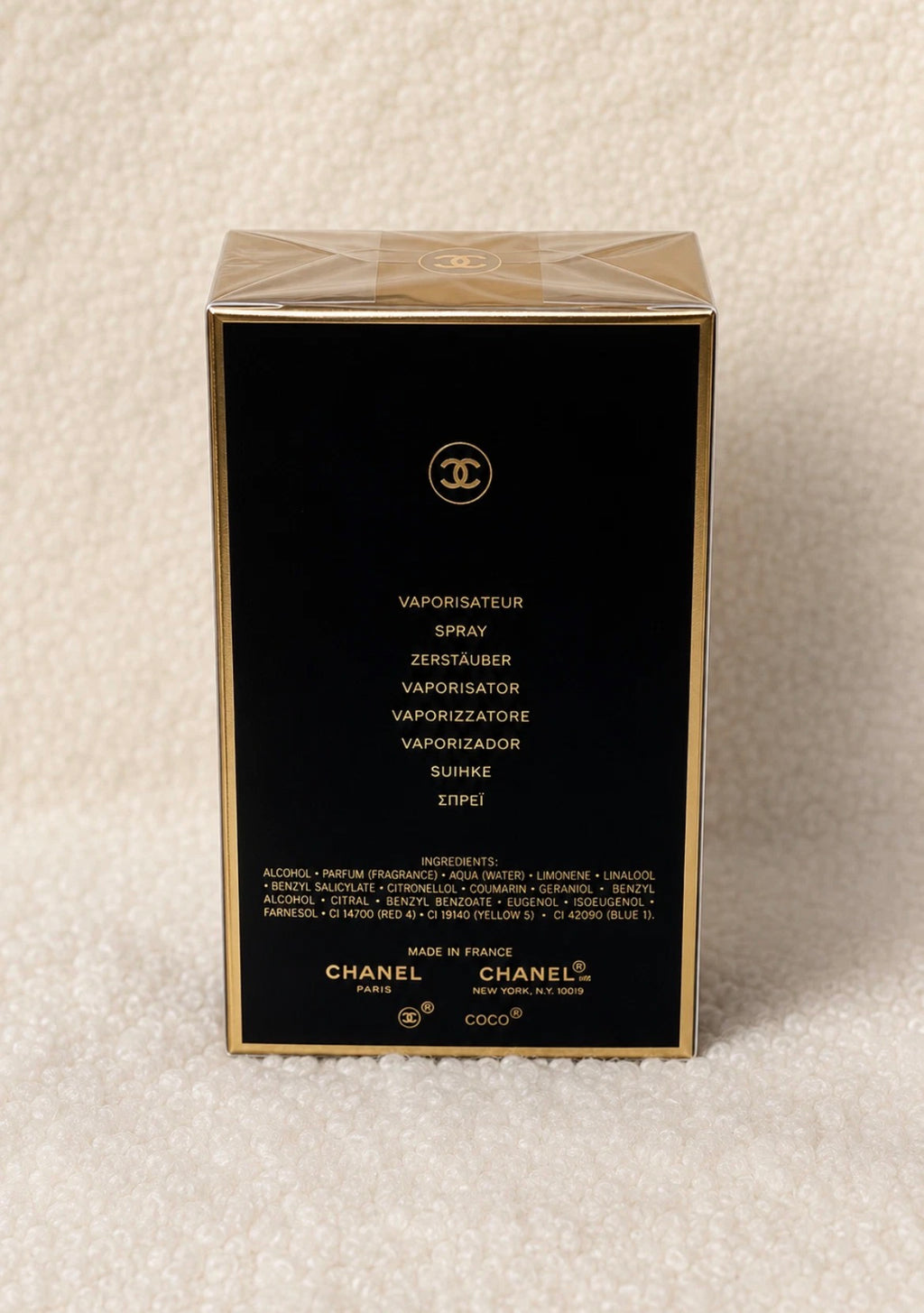 New In Box COCO NOIR Eau De Parfum Spray 3.4oz/100ml - USA Stock