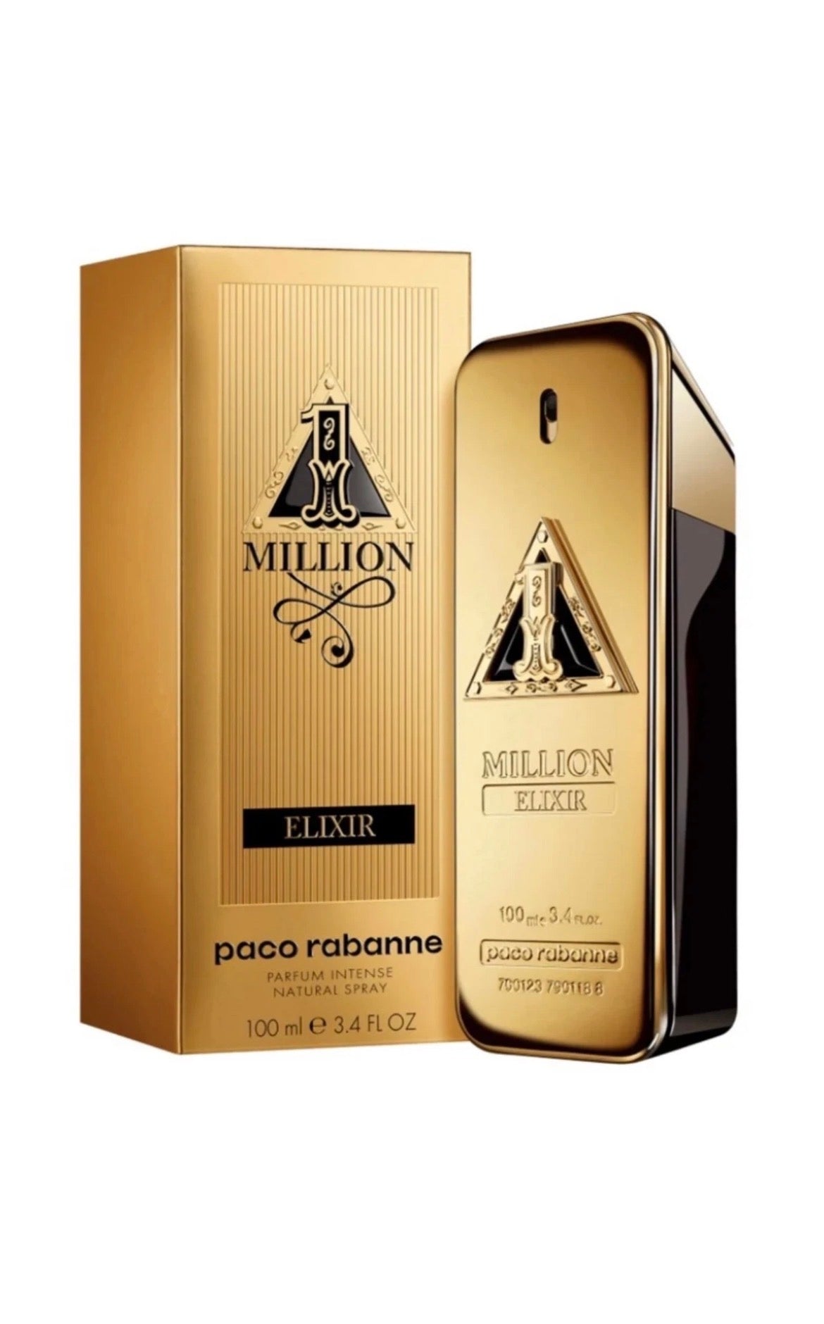 Paco Rabanne 1 Million Eau de Toilette Spray 3.4 fl oz Regular Size *AUTHENTIC*