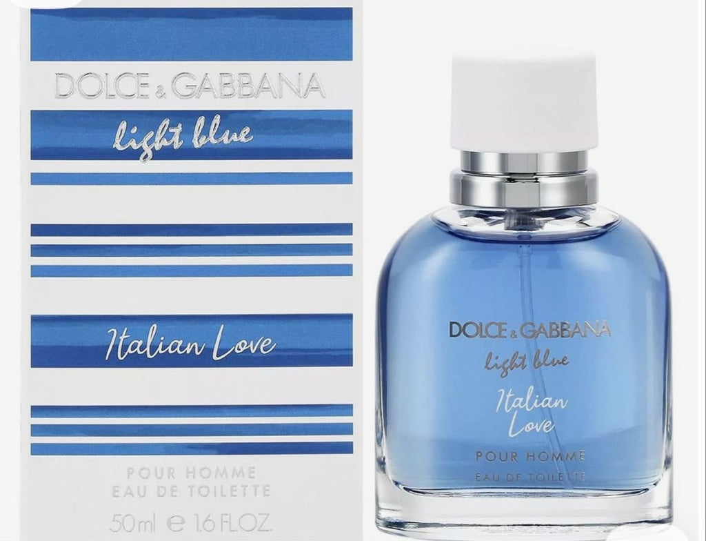 Dolce & Gabbana Light Blue Italian Love EDT Men 3.3 oz 100ml New in box