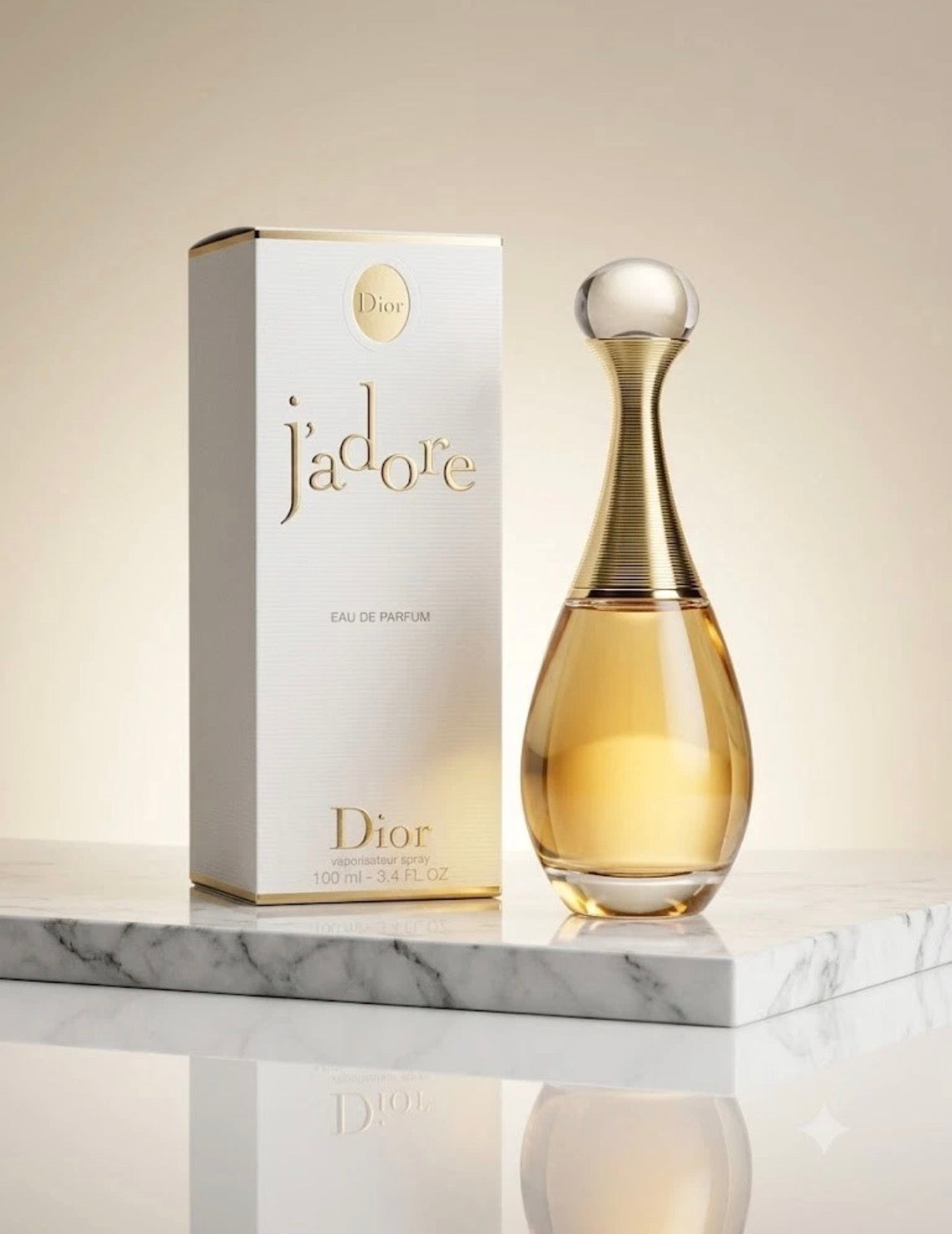 Dior J'adore Eau de Parfum Spray Perfume, Regular Size 3.4  oz 100ML *AUTHENTIC *